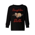 thumbnail image 1 of Awkward Styles Christmas Long Sleeve Shirt for Girls Toddler Daughter Sloth Shirt, 1 of 4