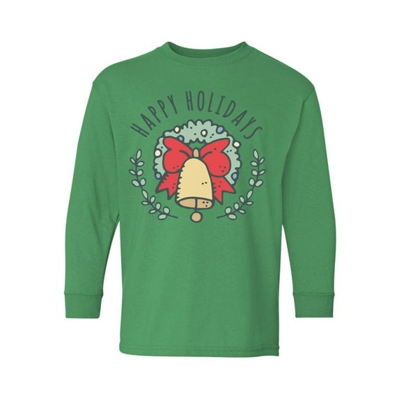 Awkward Styles Christmas Long Sleeve Shirt for Kids Youth Boys Girls Happy Xmas Holidays Shirt