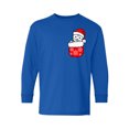 thumbnail image 1 of Awkward Styles Christmas Long Sleeve Shirt for Kids Youth Boys Girls Little Xmas Cat Shirt Pocket Print, 1 of 4