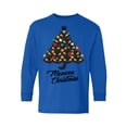 thumbnail image 1 of Awkward Styles Christmas Long Sleeve Shirt for Kids Youth Boys Girls Xmas Cat Shirt, 1 of 4