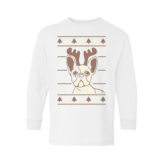 Awkward Styles Christmas Long Sleeve Shirt for Kids Youth Boys Girls Xmas Puppy Shirt