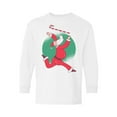 thumbnail image 1 of Awkward Styles Christmas Long Sleeve Shirt for Kids Youth Boys Girls Xmas Santa is Coming Shirt, 1 of 4