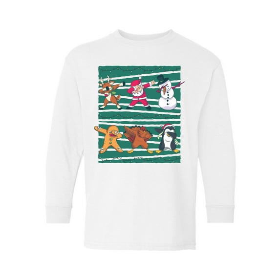 Awkward Styles Christmas Long Sleeve Shirt for Kids Youth Boys Girls Xmas Squad Dance Shirt