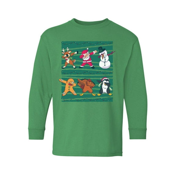 Awkward Styles Christmas Long Sleeve Shirt for Kids Youth Boys Girls Xmas Squad Dance Shirt