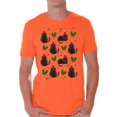 thumbnail image 1 of Awkward Styles Christmas Shirts for Men Xmas Cat T-Shirt, 1 of 4