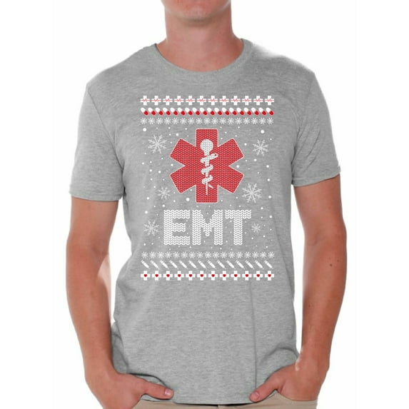 Awkward Styles Christmas Shirts for Men Xmas Emt T-Shirt