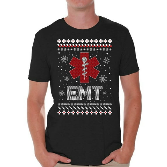 Awkward Styles Christmas Shirts for Men Xmas Emt T-Shirt
