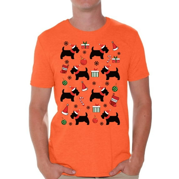 Awkward Styles Christmas Shirts for Men Xmas Puppy Dog T-Shirt