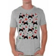 thumbnail image 1 of Awkward Styles Christmas Shirts for Men Xmas Puppy Dog T-Shirt, 1 of 4