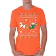 thumbnail image 1 of Awkward Styles Christmas Shirts for Men Xmas Santa Unicorn T-Shirt, 1 of 4