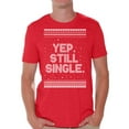 thumbnail image 1 of Awkward Styles Christmas Shirts for Men Xmas Still Single T-Shirt, 1 of 4
