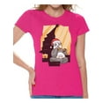 thumbnail image 1 of Awkward Styles Christmas Shirts for Women Xmas Panda with Cookies T-Shirt, 1 of 4