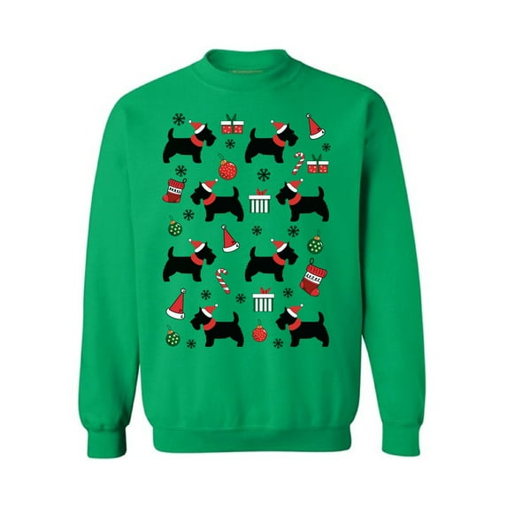 Awkward Styles Christmas Sweater Christmas Sweater Dog Pattern Christmas Sweatshirt