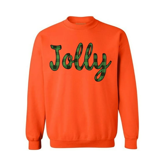 Awkward Styles Christmas Sweater Christmas Sweater Jolly Plaid Christmas Sweatshirt