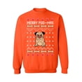thumbnail image 1 of Awkward Styles Christmas Sweater Sweater Christmas Sweater Merry Pugmas Sweatshirt for Xmas, 1 of 5