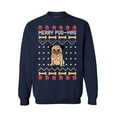 thumbnail image 1 of Awkward Styles Christmas Sweater Sweater Christmas Sweater Merry Pugmas Sweatshirt for Xmas, 1 of 5