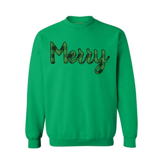 Awkward Styles Christmas Sweater Christmas Sweater Plaid Merry Christmas Sweatshirt