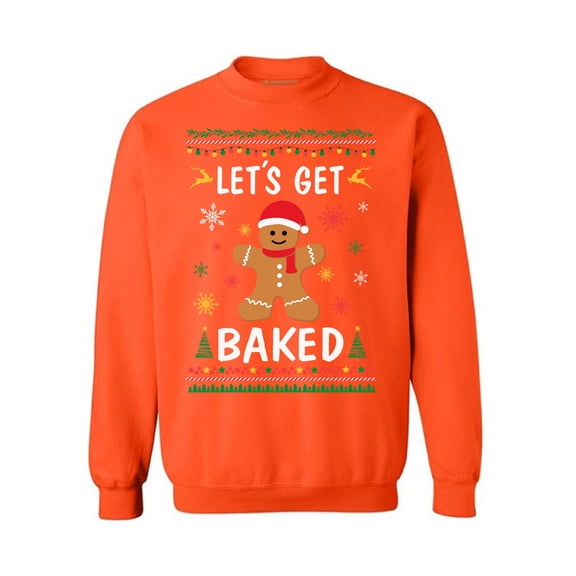 Awkward Styles Christmas Sweater Sweater Christmas Sweater Gingerbread Man Sweatshirt for Xmas