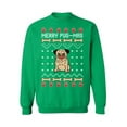 thumbnail image 1 of Awkward Styles Christmas Sweater Sweater Christmas Sweater Merry Pugmas Sweatshirt for Xmas, 1 of 5