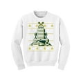 thumbnail image 1 of Awkward Styles Christmas Sweater for Boys Girls Kids Youth Auto Xmas Tree Sweatshirt, 1 of 4