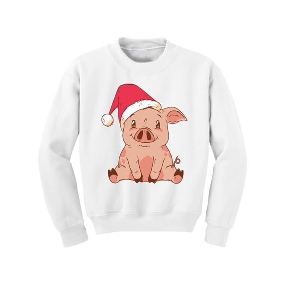 Awkward Styles Christmas Sweater for Boys Girls Kids Youth Little Xmas Pig Sweatshirt