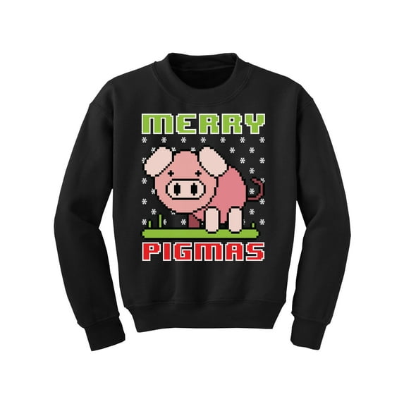 Awkward Styles Christmas Sweater for Boys Girls Kids Youth Merry Pigmas Xmas Sweatshirt