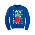 thumbnail image 1 of Awkward Styles Christmas Sweater for Boys Girls Kids Youth Nice Xmas Stocking Sweatshirt, 1 of 4