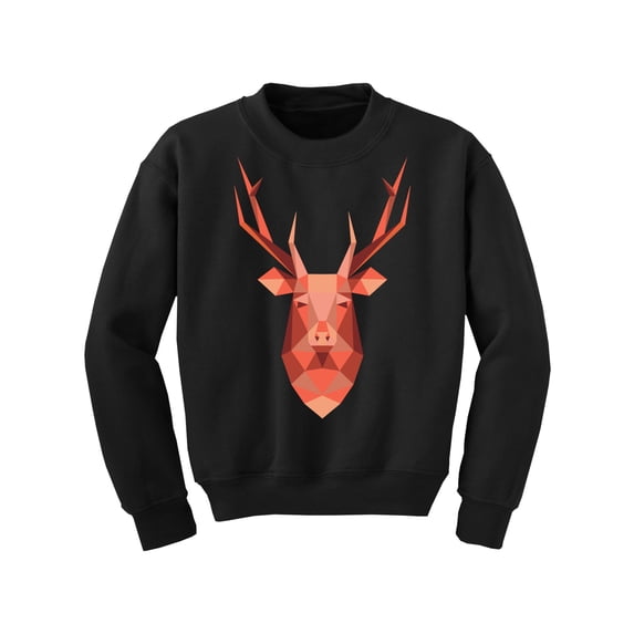 Awkward Styles Christmas Sweater for Boys Girls Kids Youth Pink Xmas Deer Sweatshirt