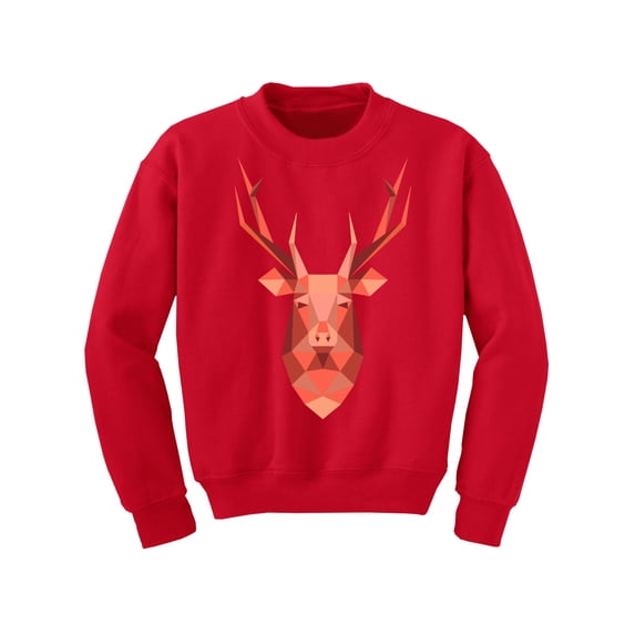 Awkward Styles Christmas Sweater for Boys Girls Kids Youth Pink Xmas Deer Sweatshirt