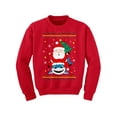 thumbnail image 1 of Awkward Styles Christmas Sweater for Boys Girls Kids Youth Santa Xmas Shark Sweatshirt, 1 of 4