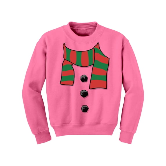 Awkward Styles Christmas Sweater for Boys Girls Kids Youth Snowman Xmas Scarf Sweatshirt