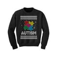 thumbnail image 1 of Awkward Styles Christmas Sweater for Boys Girls Kids Youth Xmas Autism Sweatshirt, 1 of 4
