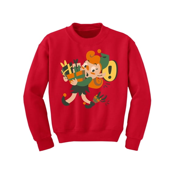 Awkward Styles Christmas Sweater for Boys Girls Kids Youth Xmas Elf Helpers Sweatshirt