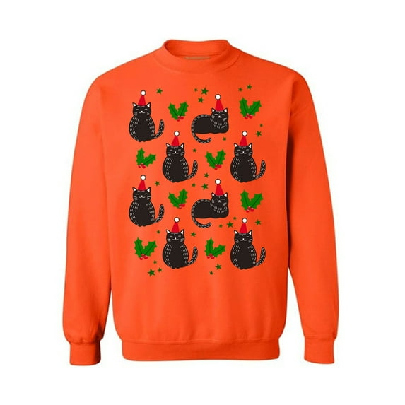 Awkward Styles Christmas Sweatshirt Xmas Cat Sweater