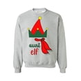 thumbnail image 1 of Awkward Styles Christmas Sweatshirt Xmas Elf Aunt Sweater, 1 of 5