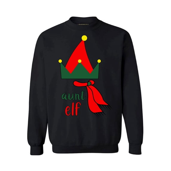 Awkward Styles Christmas Sweatshirt Xmas Elf Aunt Sweater