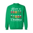thumbnail image 1 of Awkward Styles Christmas Sweater Sweater Christmas Sweater Holly Jolly Christmas Sweatshirt for Xmas, 1 of 5