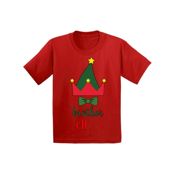 Awkward Styles Christmas T-Shirt for Baby Boys Brother Xmas Elf Baby Shirt
