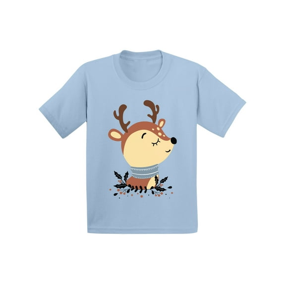 Awkward Styles Christmas T-Shirt for Baby Boys Girls Cute Little Deer Xmas Baby Shirt
