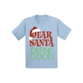 thumbnail image 1 of Awkward Styles Christmas T-Shirt for Baby Boys Girls Dear Santa Define Good Xmas Baby Shirt, 1 of 4