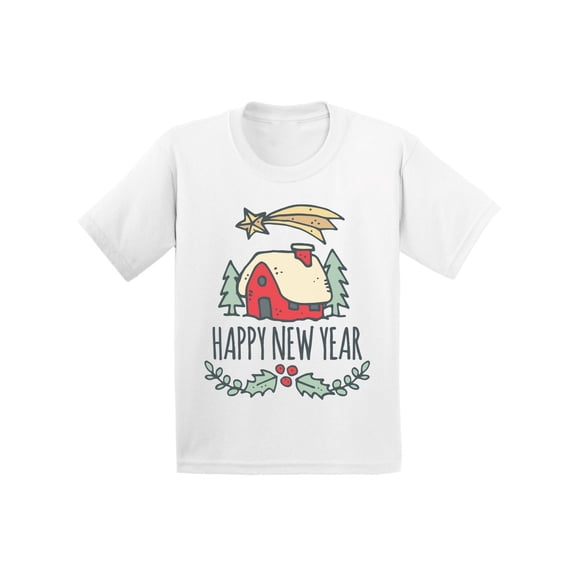 Awkward Styles Christmas T-Shirt for Baby Boys Girls Happy New Year Merry Xmas Baby Shirt