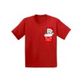 thumbnail image 1 of Awkward Styles Christmas T-Shirt for Baby Boys Girls Little Xmas Cat Baby Shirt Pocket Print, 1 of 4