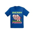 thumbnail image 1 of Awkward Styles Christmas T-Shirt for Baby Boys Girls Merry Pigmas Xmas Baby Shirt, 1 of 4