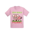 thumbnail image 1 of Awkward Styles Christmas T-Shirt for Baby Boys Girls Merry Pigmas Xmas Baby Shirt, 1 of 4
