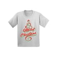 thumbnail image 1 of Awkward Styles Christmas T-Shirt for Baby Boys Girls Merry Xmas Tree Baby Shirt, 1 of 4