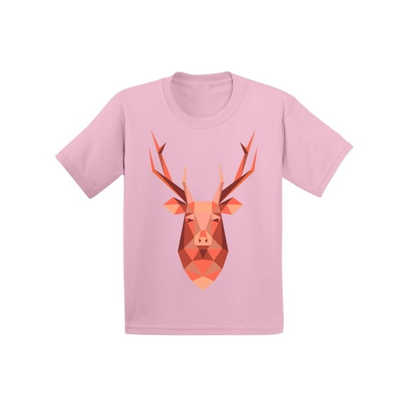 Awkward Styles Christmas T-Shirt for Baby Boys Girls Pink Xmas Deer Baby Shirt