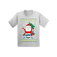 thumbnail image 1 of Awkward Styles Christmas T-Shirt for Baby Boys Girls Santa Xmas Shark Baby Shirt, 1 of 4