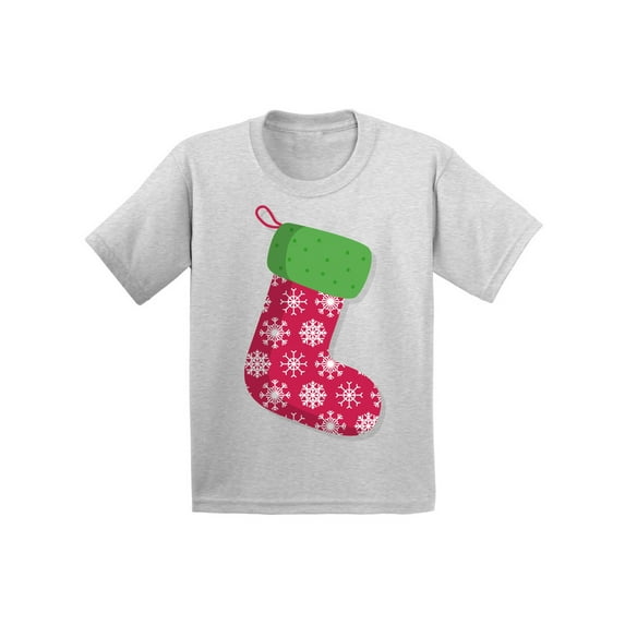 Awkward Styles Christmas T-Shirt for Baby Boys Girls Stocking Snowflake Xmas Baby Shirt