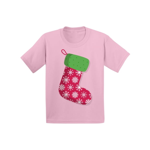 Awkward Styles Christmas T-Shirt for Baby Boys Girls Stocking Snowflake Xmas Baby Shirt