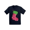 thumbnail image 1 of Awkward Styles Christmas T-Shirt for Baby Boys Girls Stocking Snowflake Xmas Baby Shirt, 1 of 4